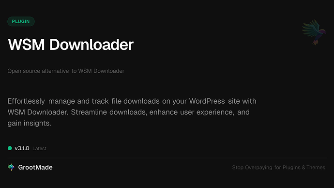 WSM Downloader