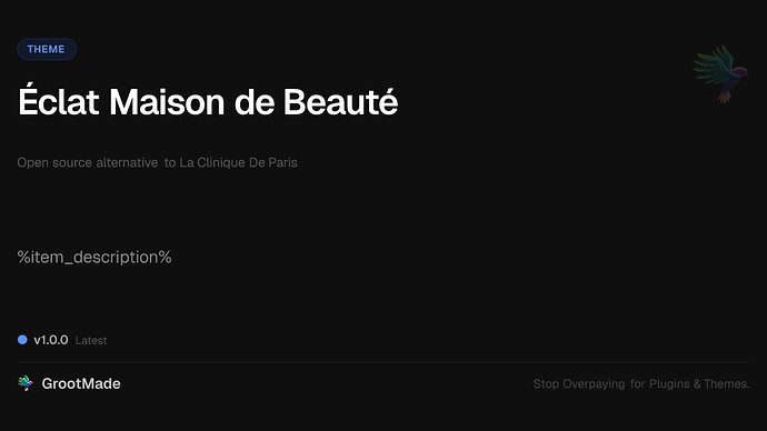 Éclat Maison de Beauté