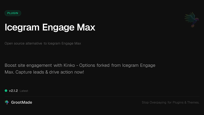 Icegram Engage Max