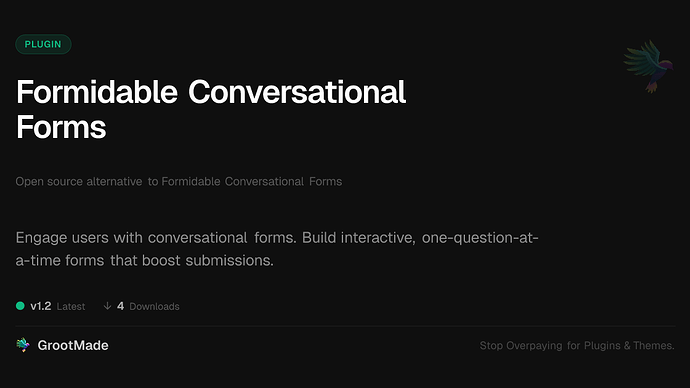 Formidable Conversational Forms