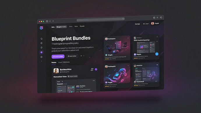 Blueprint Bundles
