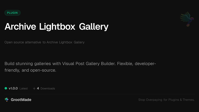 Archive Lightbox Gallery