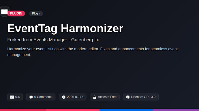 Events Manager - Gutenberg fix