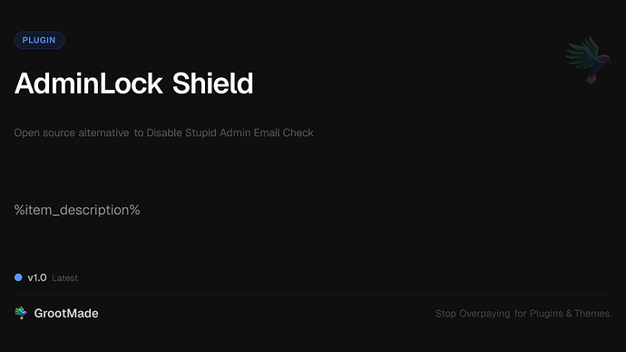 AdminLock Shield