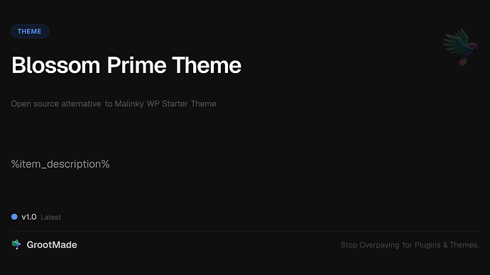 Blossom Prime Theme
