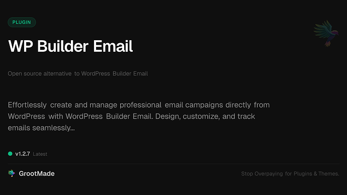 WP Builder Email