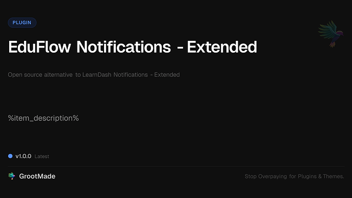 EduFlow Notifications - Extended
