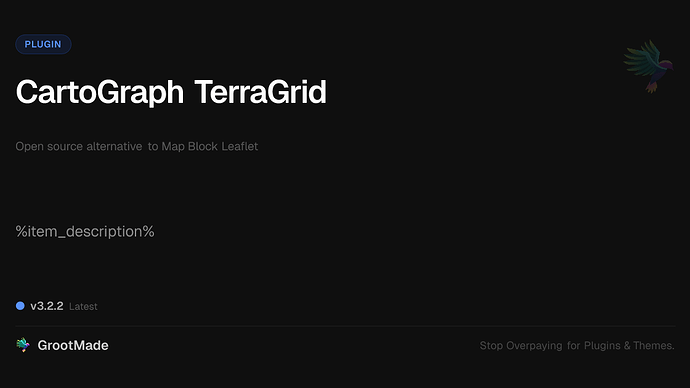 CartoGraph TerraGrid