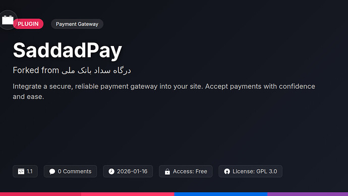 درگاه سداد بانک ملی