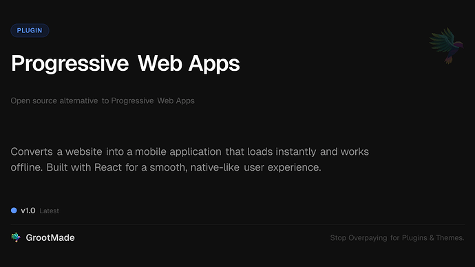 Progressive Web Apps