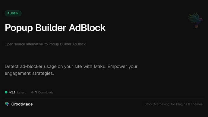 Popup Builder AdBlock