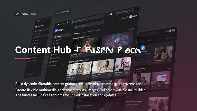 Content Hub - Fusion Pack