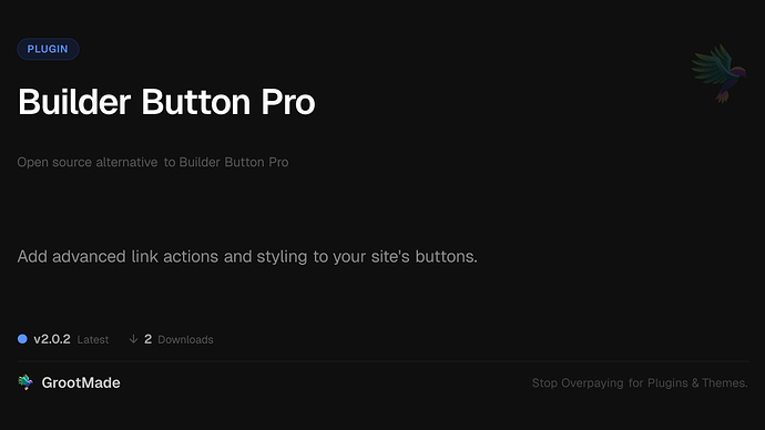 Builder Button Pro