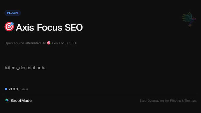 🎯 Axis Focus SEO