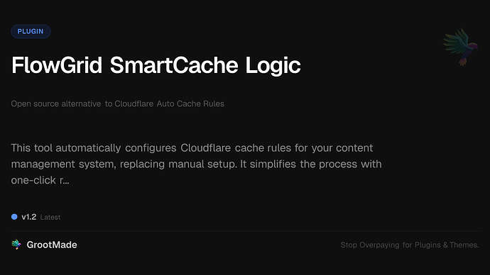 FlowGrid SmartCache Logic