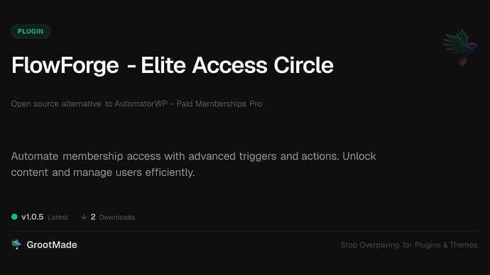FlowForge - Elite Access Circle
