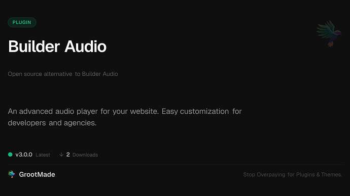 Builder Audio