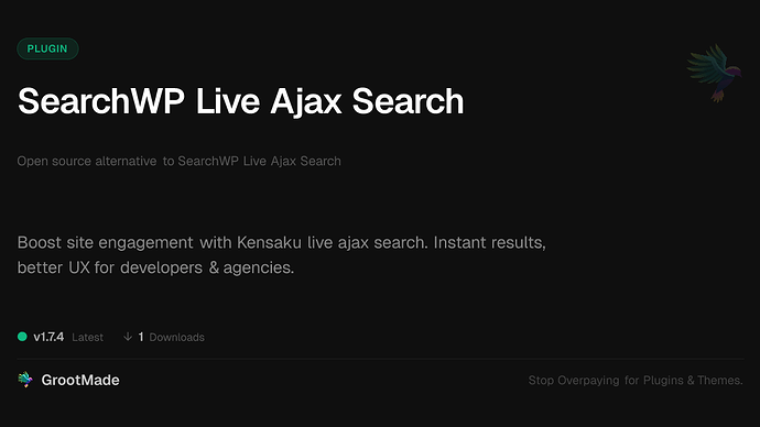 SearchWP Live Ajax Search