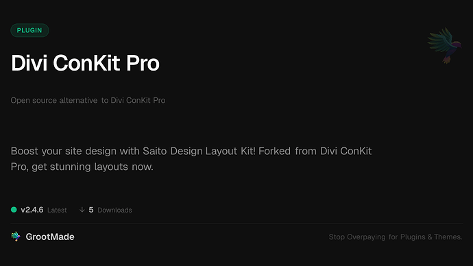 Divi ConKit Pro
