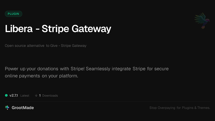 Libera - Stripe Gateway