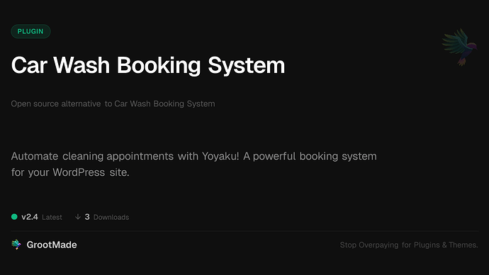 Car Wash Booking System