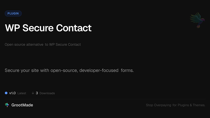 WP Secure Contact