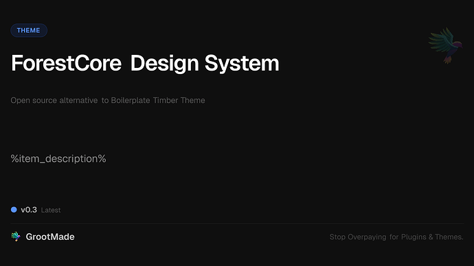 ForestCore Design System