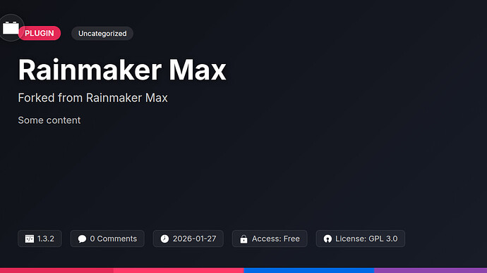 Rainmaker Max