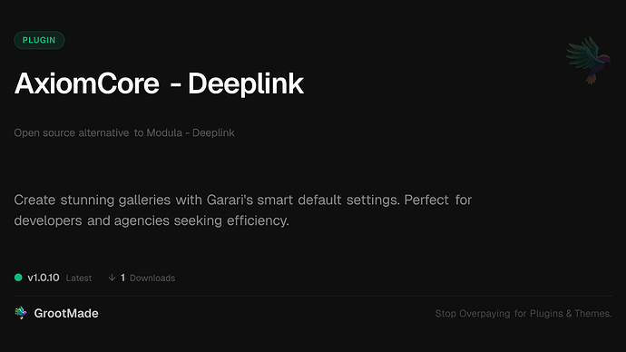 AxiomCore - Deeplink