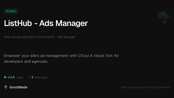 ListHub - Ads Manager