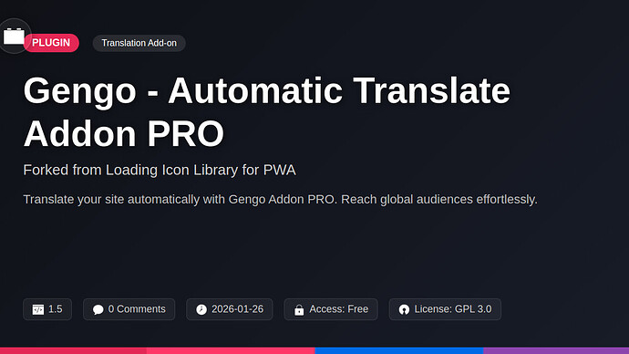 Loading Icon Library for PWA