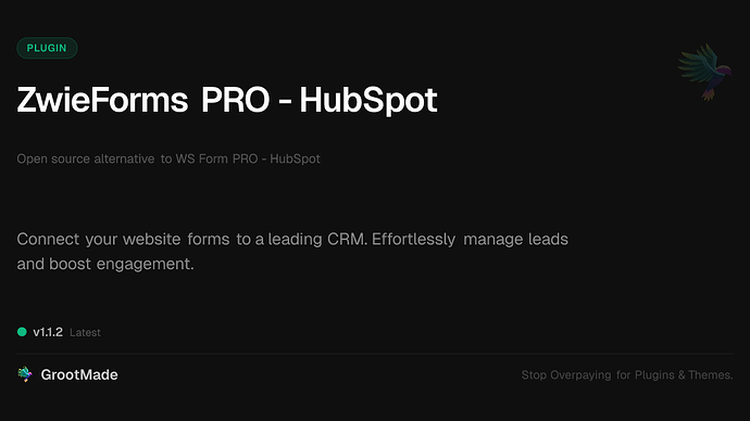 ZwieForms PRO - HubSpot