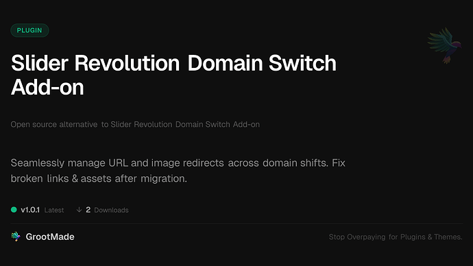 Slider Revolution Domain Switch Add-on