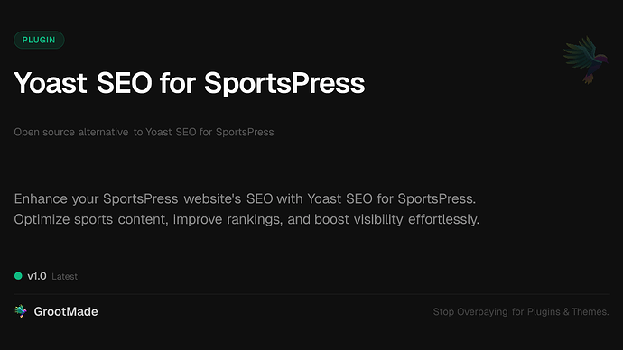 Yoast SEO for SportsPress