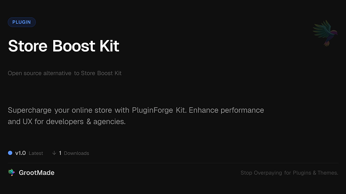 Store Boost Kit