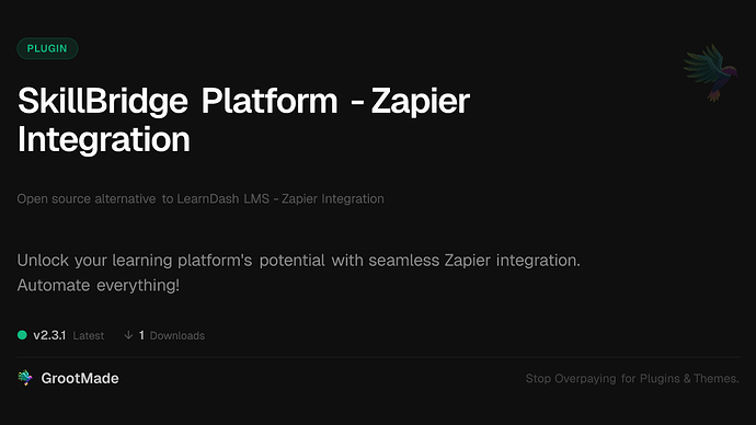 SkillBridge Platform - Zapier Integration