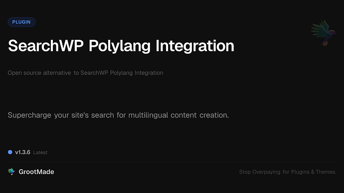 SearchWP Polylang Integration