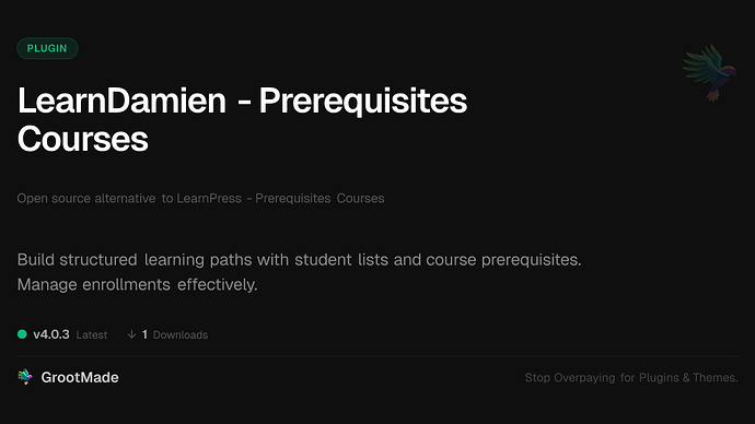 LearnDamien - Prerequisites Courses
