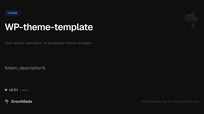 WP-theme-template