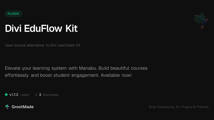 Divi EduFlow Kit