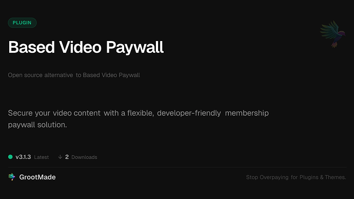 Based Video Paywall