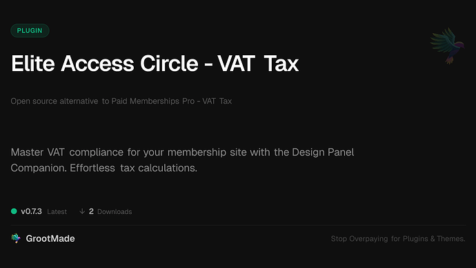 Elite Access Circle - VAT Tax