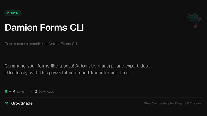 Damien Forms CLI