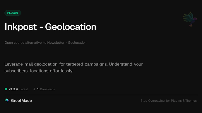 Inkpost - Geolocation