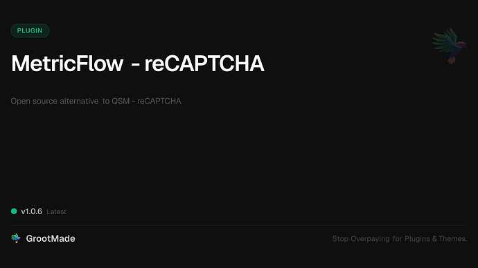 MetricFlow - reCAPTCHA