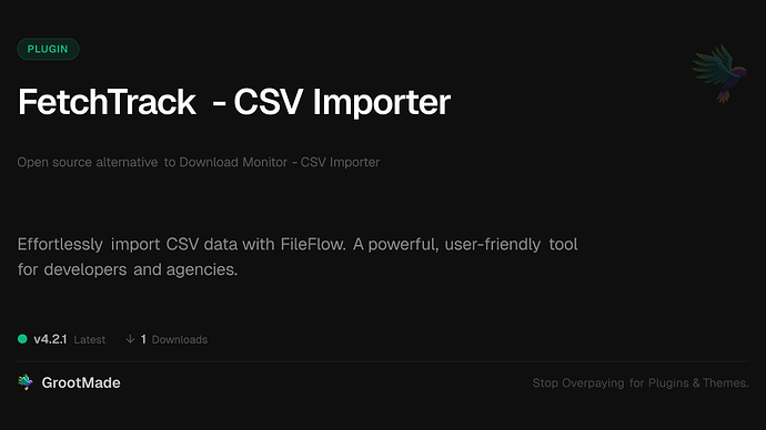 FetchTrack - CSV Importer