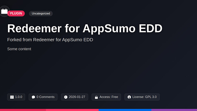 Redeemer for AppSumo + DeftDock