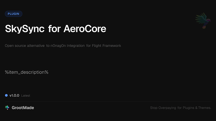 SkySync for AeroCore