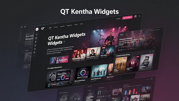 QT Kentha Widgets