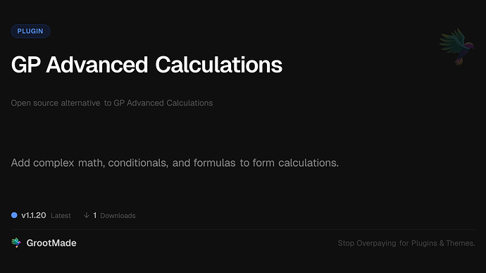 GP Advanced Calculations